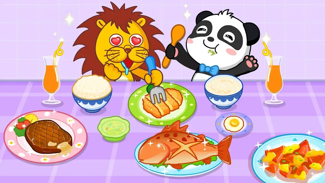 Взлом My Baby Panda Chef  [МОД Все открыто] — полная версия apk на Андроид screen 5