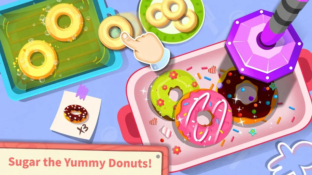 Скачать взломанную Baby Panda’s Summer: Café  [МОД Menu] — полная версия apk на Андроид screen 2