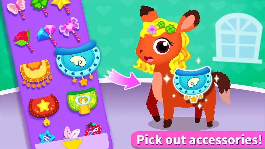 Скачать взломанную Little Panda's Pet Salon  [МОД Unlocked] — стабильная версия apk на Андроид screen 4