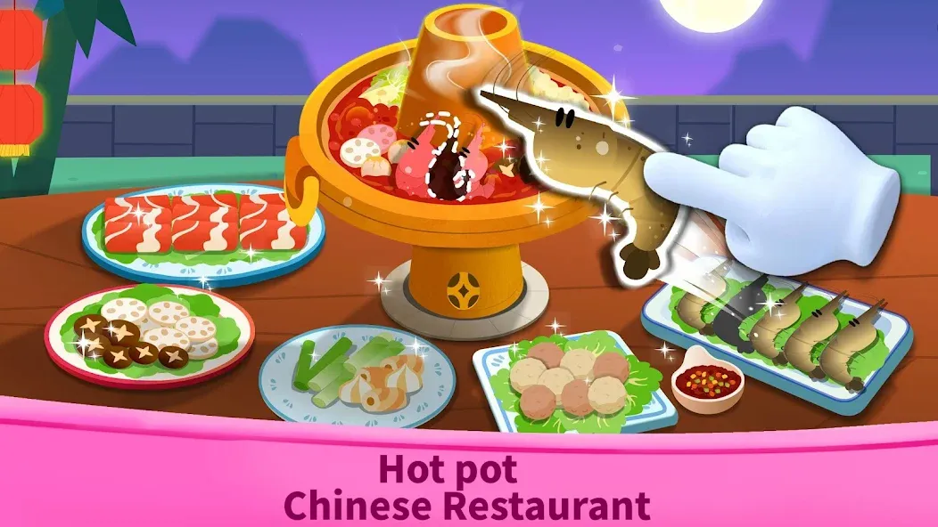 Взломанная Little Panda: Star Restaurants  [МОД Mega Pack] — полная версия apk на Андроид screen 4