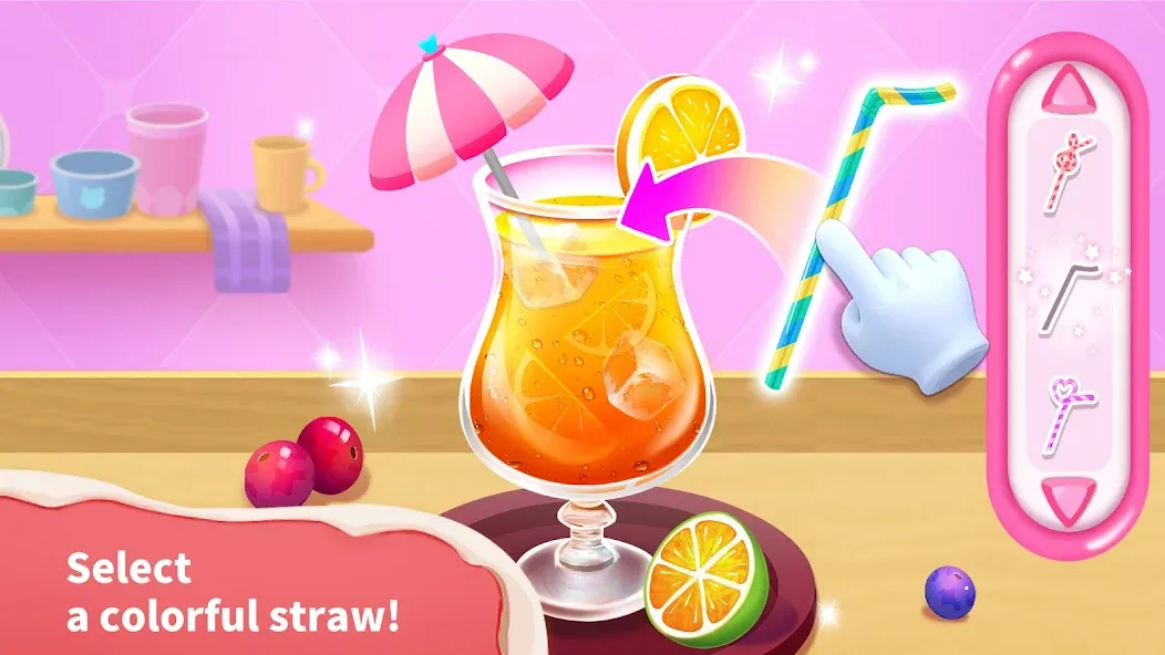 Скачать взломанную Baby Panda’s Ice Cream Shop  [МОД Много монет] — последняя версия apk на Андроид screen 5