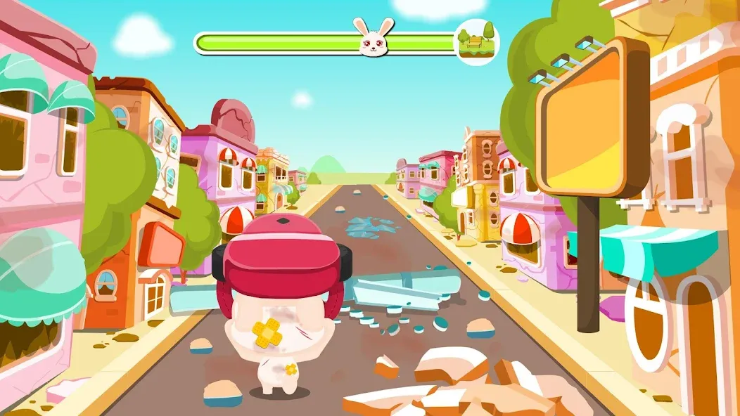 Взлом Baby Panda Earthquake Safety 1  [МОД Все открыто] — последняя версия apk на Андроид screen 4