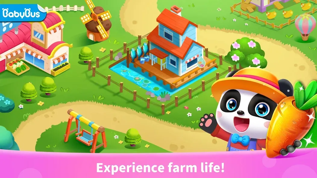 Скачать взломанную Little Panda's Farm  [МОД Много монет] — последняя версия apk на Андроид screen 1