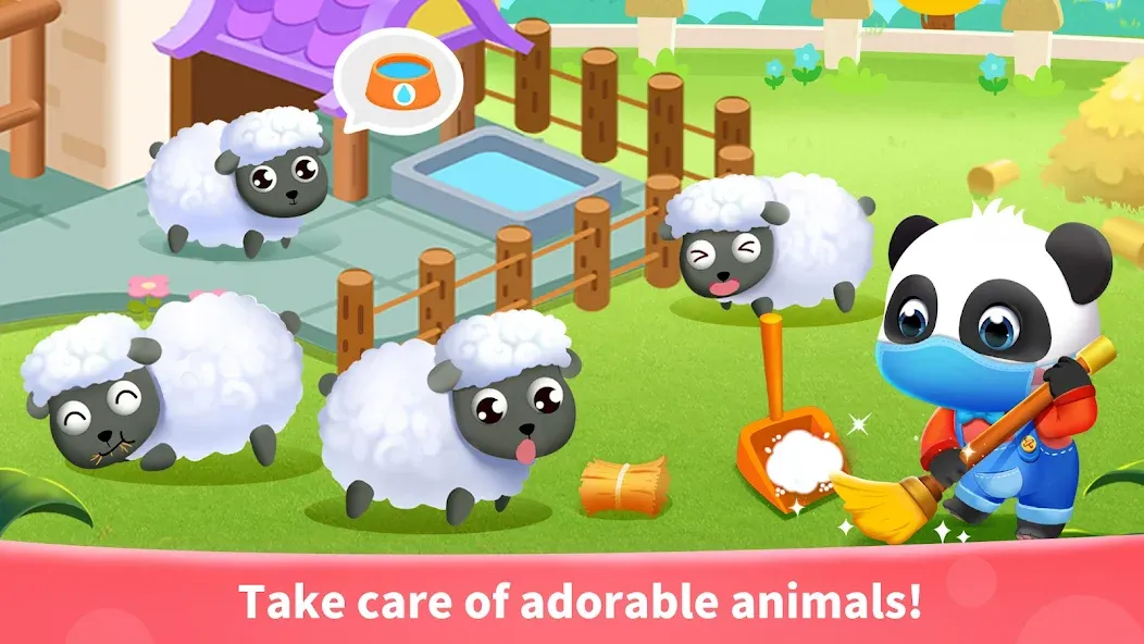 Скачать взломанную Little Panda's Farm  [МОД Много монет] — последняя версия apk на Андроид screen 4