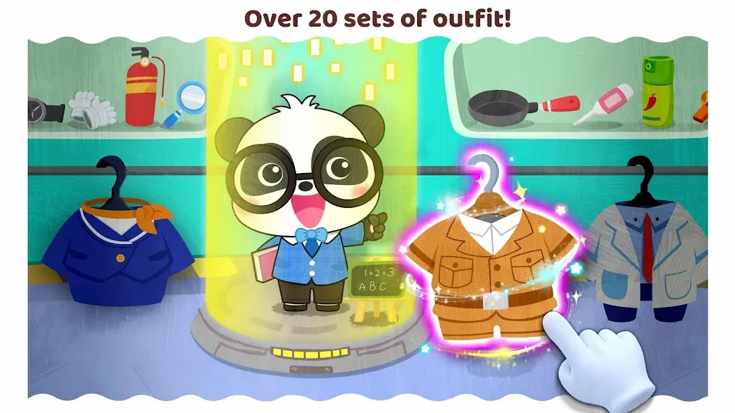 Скачать взлом Baby Panda's Town: My Dream  [МОД Mega Pack] — полная версия apk на Андроид screen 5