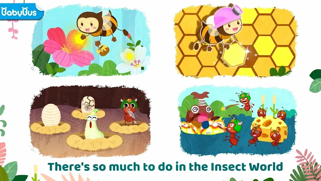 Скачать взломанную Little Panda's Insect World  [МОД Unlocked] — стабильная версия apk на Андроид screen 1