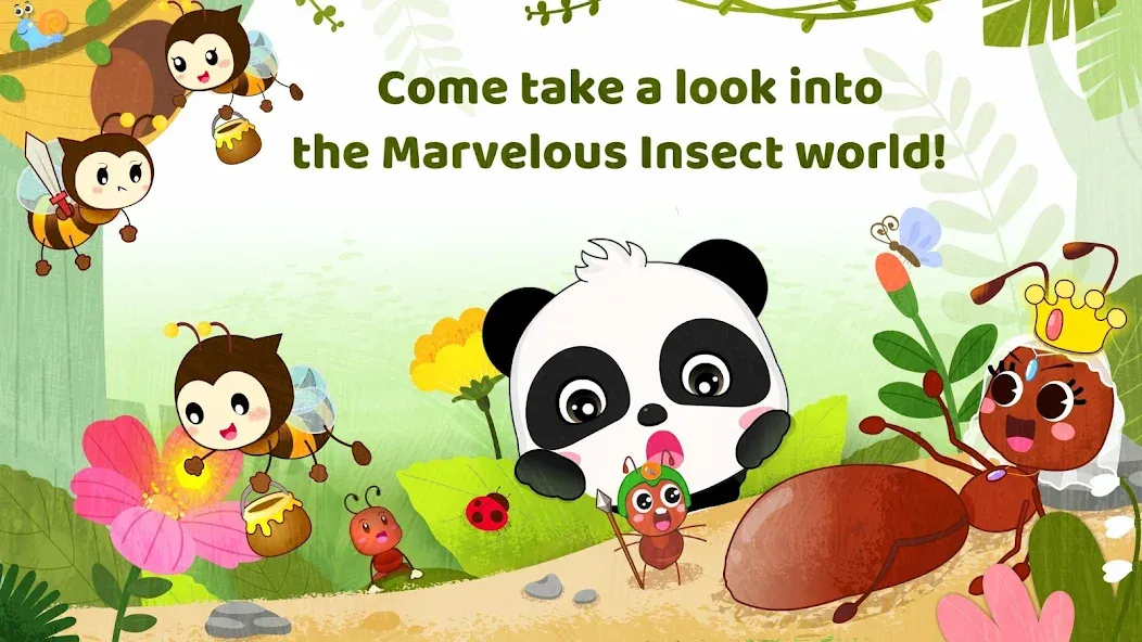 Скачать взломанную Little Panda's Insect World  [МОД Unlocked] — стабильная версия apk на Андроид screen 5