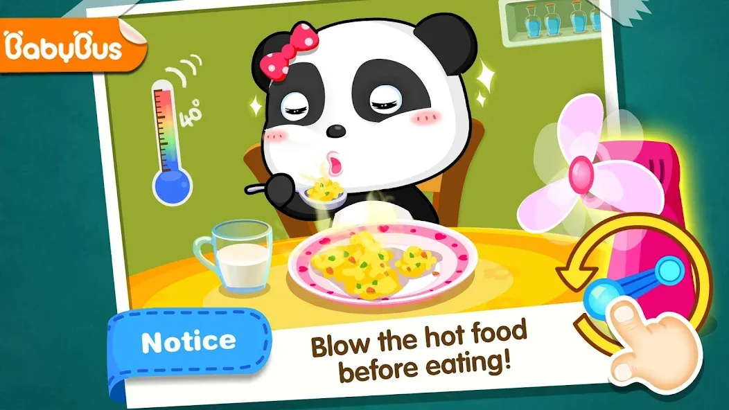 Взлом Baby Panda Home Safety  [МОД Много денег] — полная версия apk на Андроид screen 1