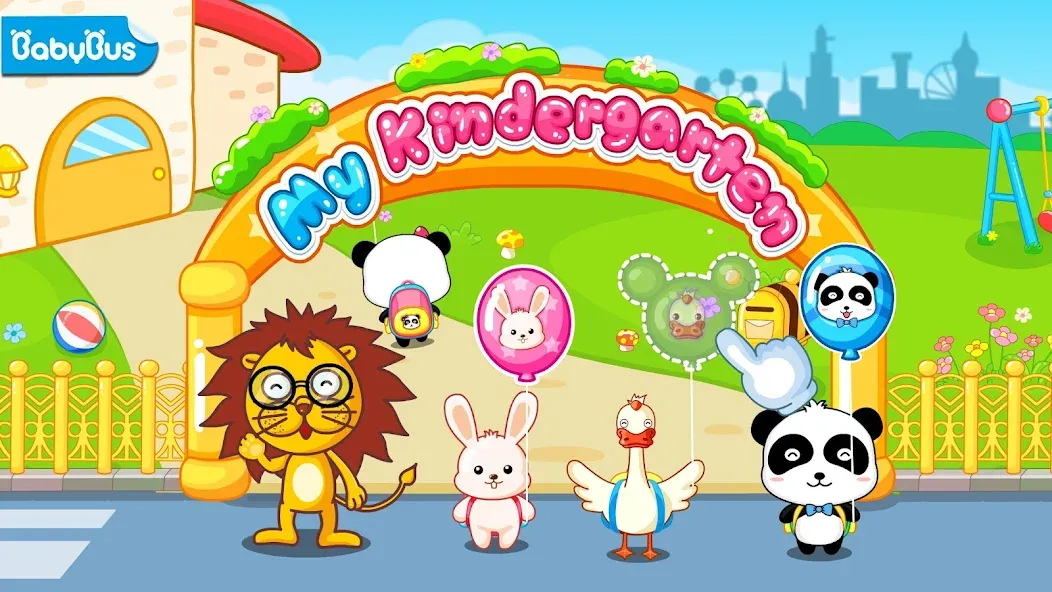 Взломанная Baby Panda Kindergarten  [МОД Mega Pack] — стабильная версия apk на Андроид screen 1