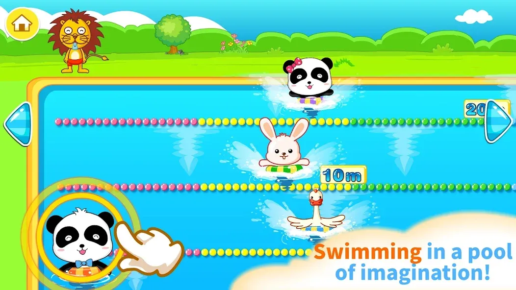 Взломанная Baby Panda Kindergarten  [МОД Mega Pack] — стабильная версия apk на Андроид screen 5