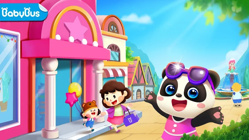 Взлом Little Panda's Town: Mall  [МОД Много монет] — полная версия apk на Андроид screen 1