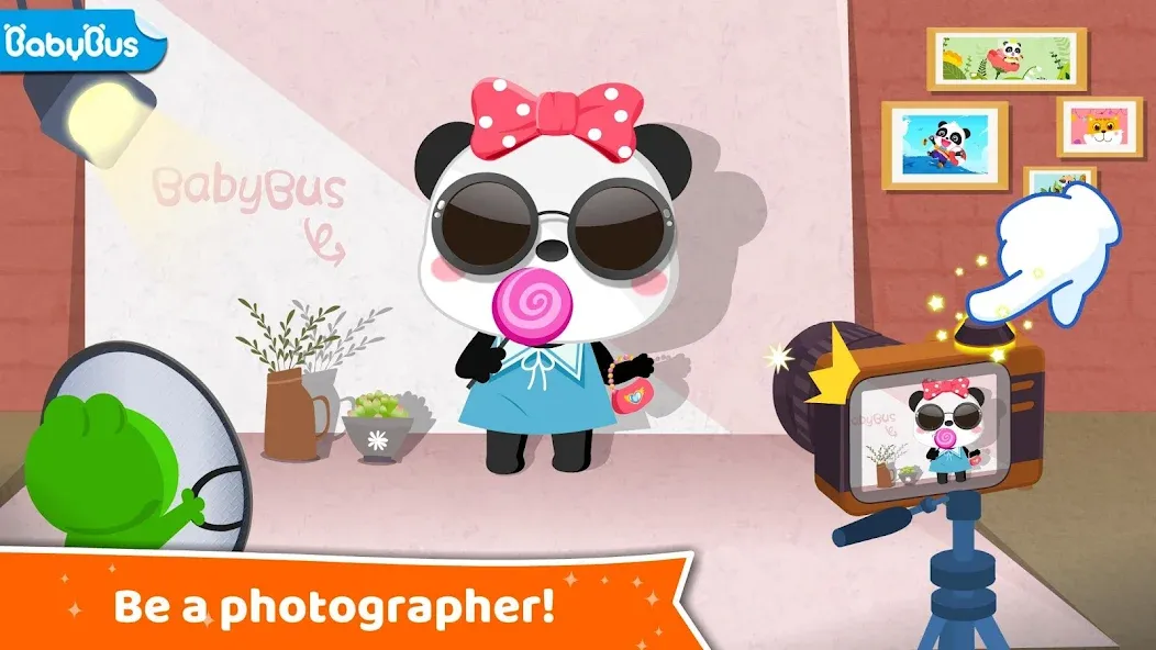 Взлом Baby Panda's Dream Job  [МОД Много денег] — полная версия apk на Андроид screen 1