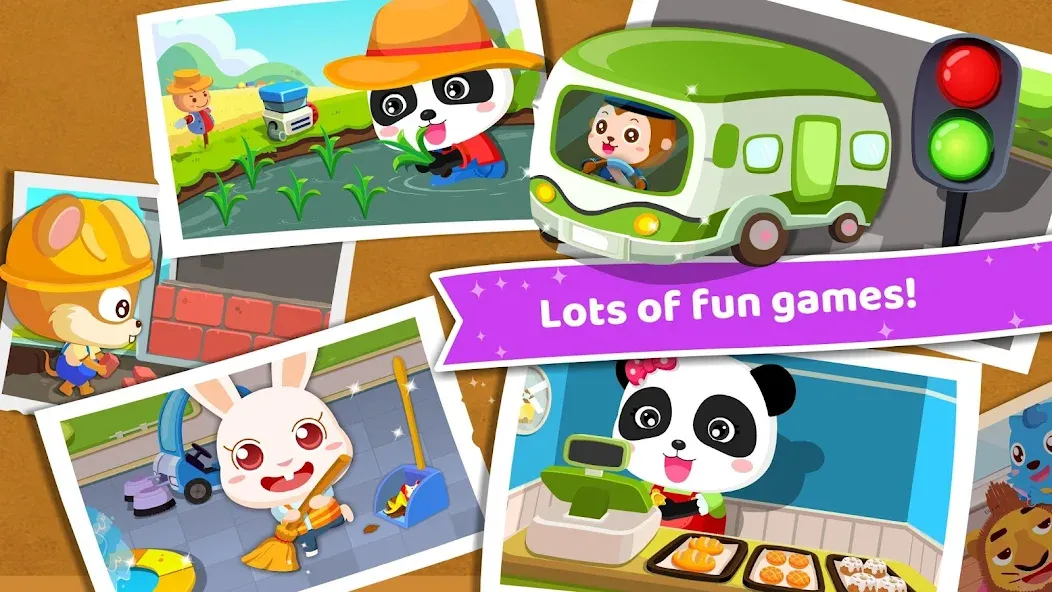 Взлом Baby Panda's Dream Job  [МОД Много денег] — полная версия apk на Андроид screen 4