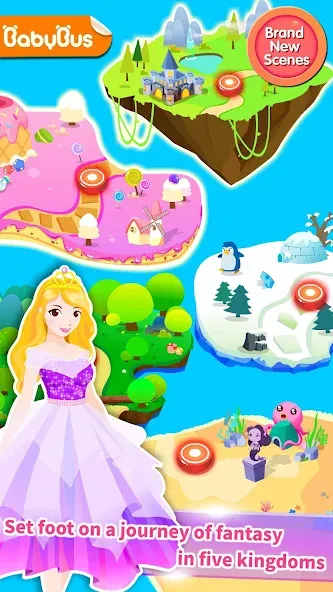 Взлом Little Panda Princess Dressup  [МОД Unlocked] — последняя версия apk на Андроид screen 1