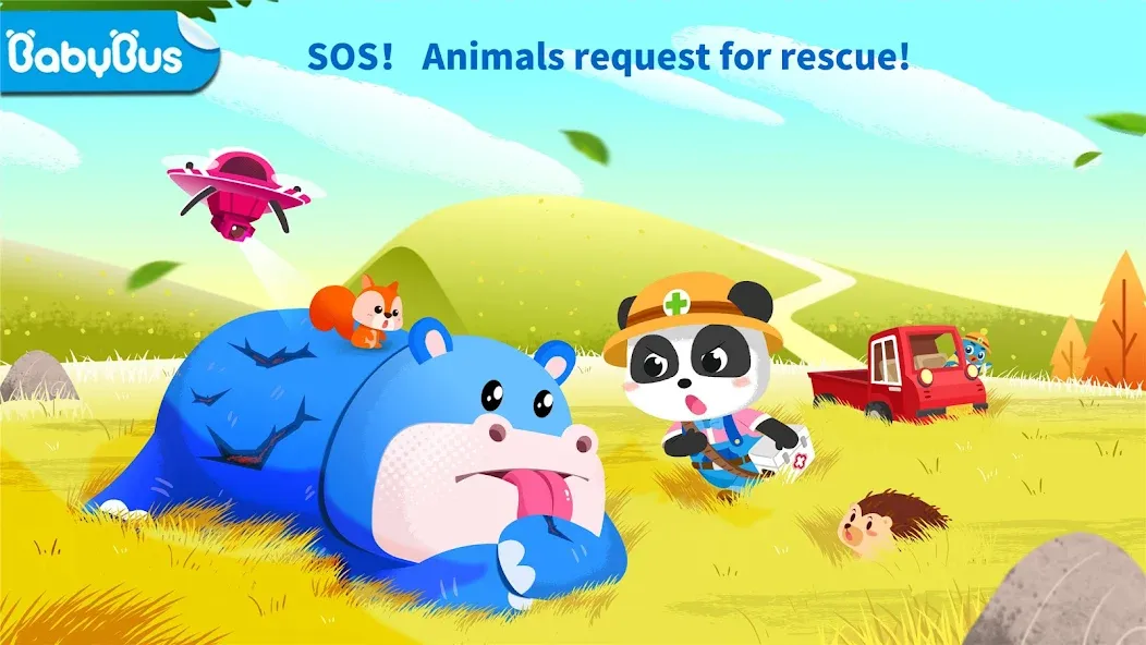 Взлом Baby Panda: Care for animals  [МОД Меню] — стабильная версия apk на Андроид screen 1