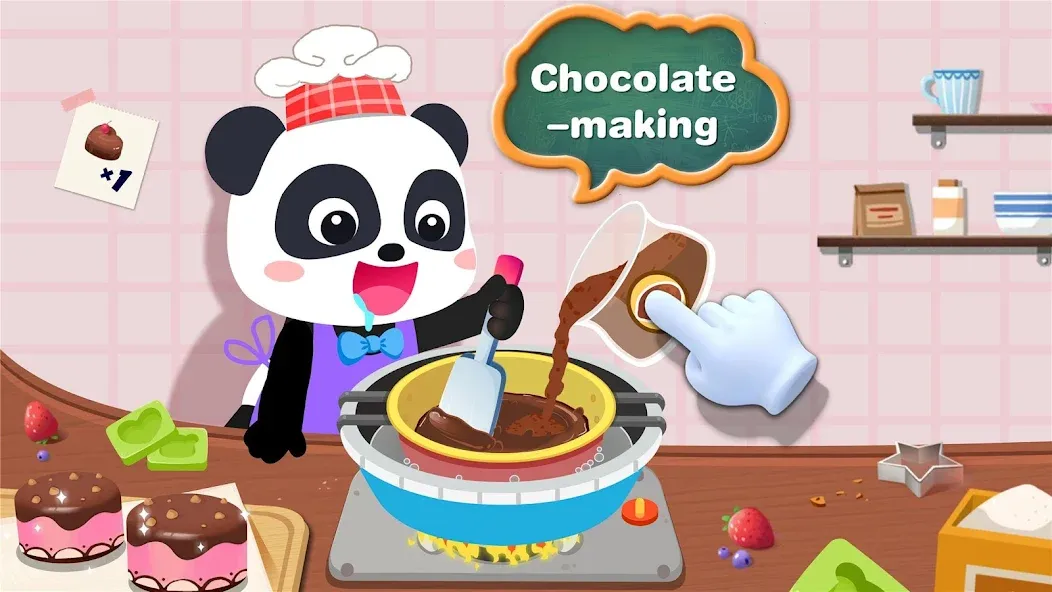 Скачать взломанную Little Panda's Snack Factory  [МОД Unlocked] — последняя версия apk на Андроид screen 2