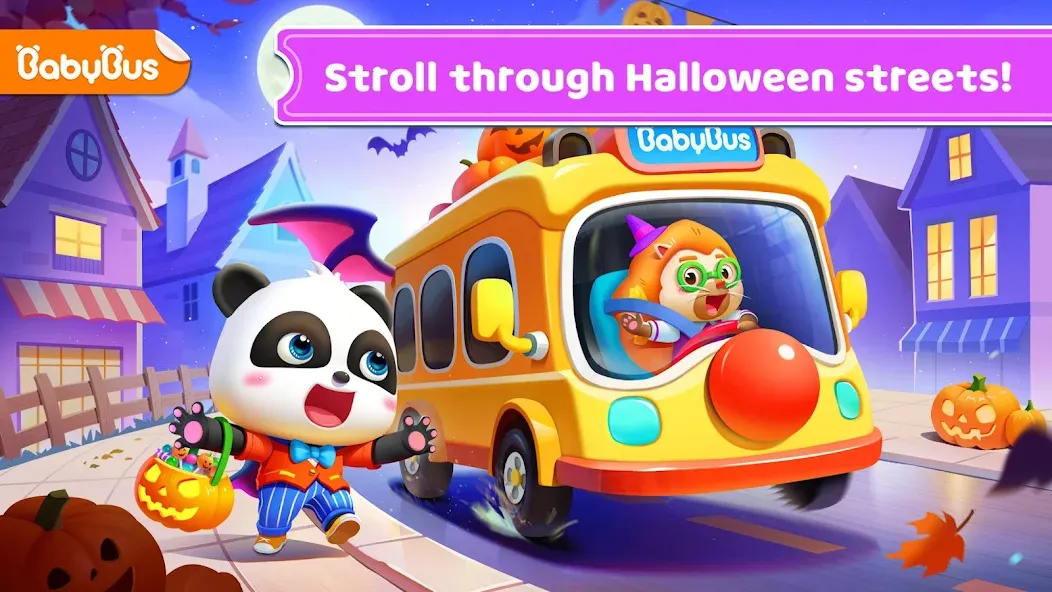 Взлом Baby Panda's School Bus  [МОД Menu] — последняя версия apk на Андроид screen 1