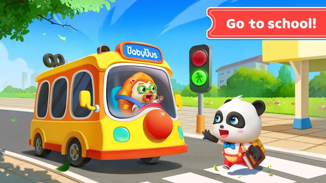 Взлом Baby Panda's School Bus  [МОД Menu] — последняя версия apk на Андроид screen 4