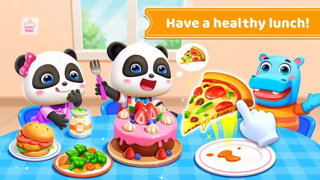 Взлом Baby Panda's School Bus  [МОД Menu] — последняя версия apk на Андроид screen 5