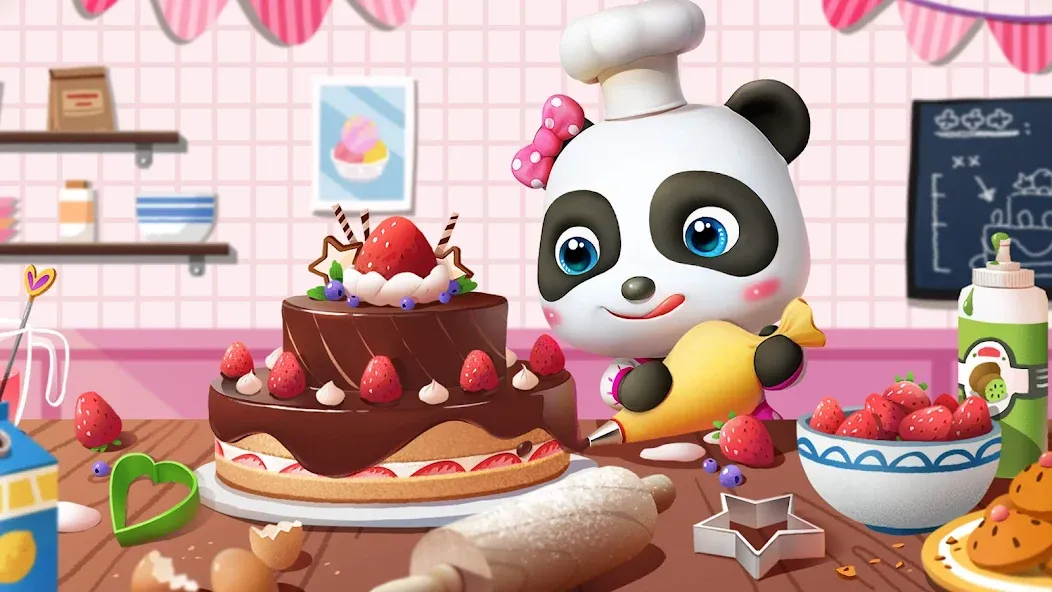 Взлом Baby Panda World: Kids Games  [МОД Unlocked] — последняя версия apk на Андроид screen 5