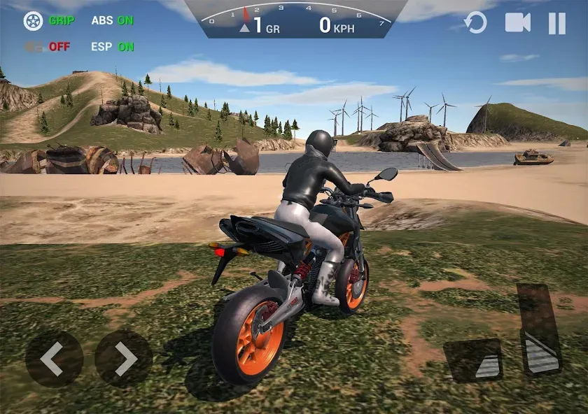 Скачать взломанную Ultimate Motorcycle Simulator (Ультимативный Мотоциклетный Симулятор)  [МОД Menu] — полная версия apk на Андроид screen 4