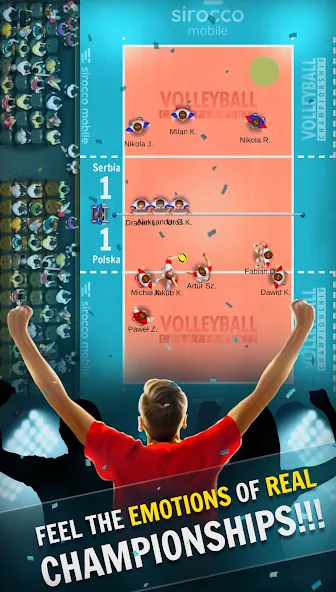 Взлом Volleyball Championship (Волейбольный чемпионат)  [МОД Menu] — стабильная версия apk на Андроид screen 1