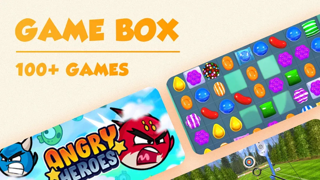 Скачать взлом Game Box — 100+ Games (Гейм Бокс)  [МОД Menu] — стабильная версия apk на Андроид screen 1