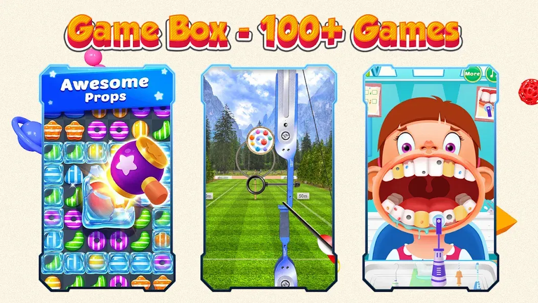 Скачать взлом Game Box — 100+ Games (Гейм Бокс)  [МОД Menu] — стабильная версия apk на Андроид screen 2