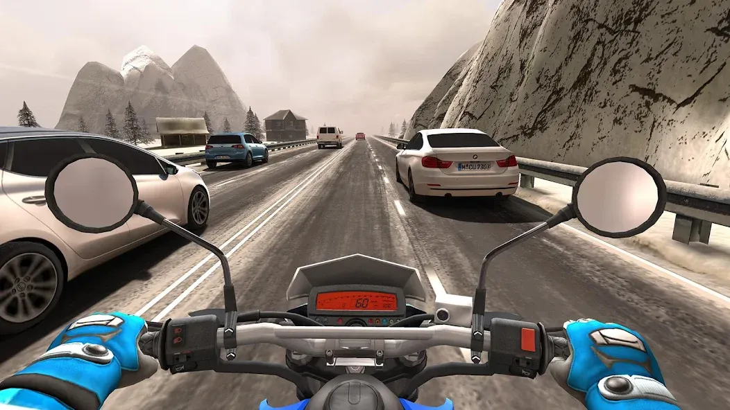 Взломанная Traffic Rider (Трафик Райдер)  [МОД Unlimited Money] — полная версия apk на Андроид screen 2