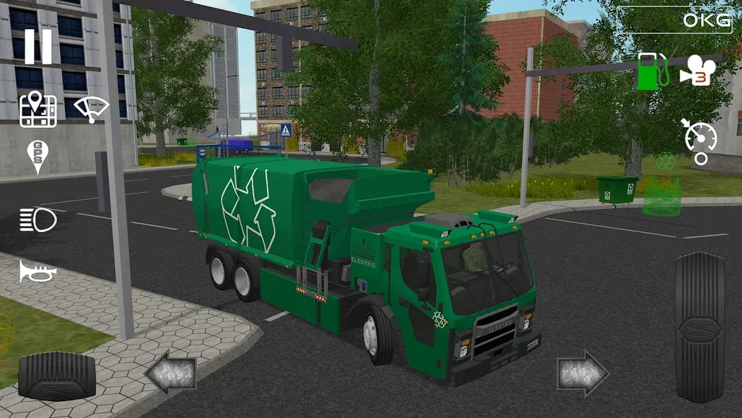 Скачать взлом Trash Truck Simulator (Трэш Трак Симулятор)  [МОД Много денег] — стабильная версия apk на Андроид screen 2