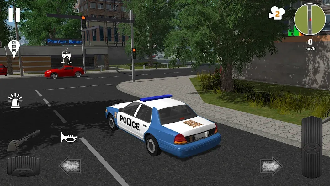 Скачать взломанную Police Patrol Simulator (Полицейский патрульный симулятор)  [МОД Все открыто] — последняя версия apk на Андроид screen 3