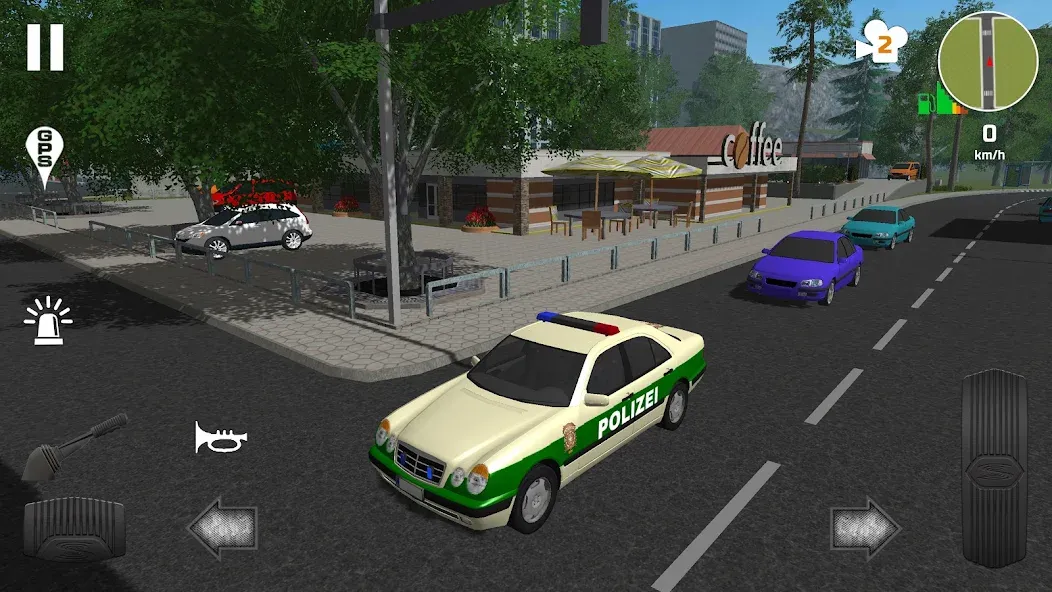 Скачать взломанную Police Patrol Simulator (Полицейский патрульный симулятор)  [МОД Все открыто] — последняя версия apk на Андроид screen 5