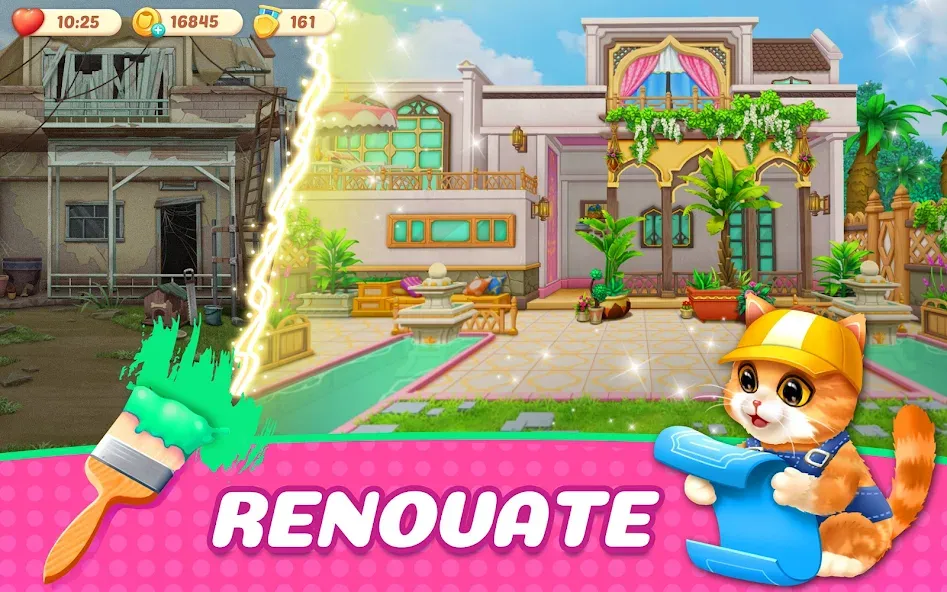 Взлом Kitten Match (Киттен Матч)  [МОД Все открыто] — последняя версия apk на Андроид screen 3