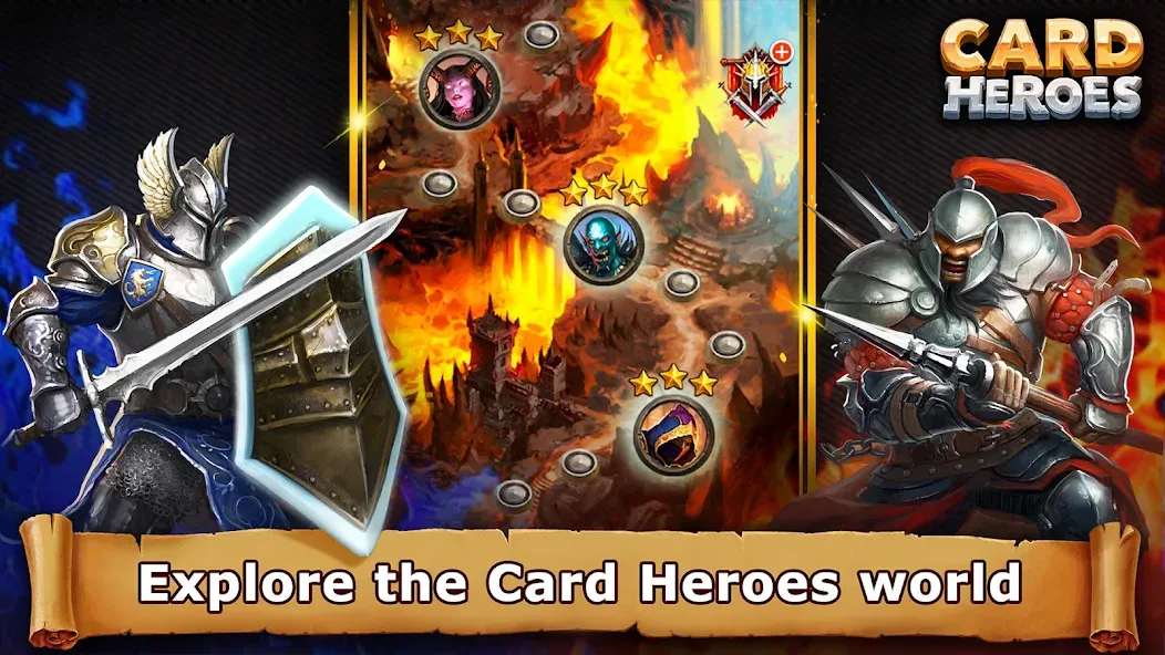 Взлом Card Heroes: TCG/CCG deck Wars (Кард Хироес)  [МОД Бесконечные деньги] — стабильная версия apk на Андроид screen 3