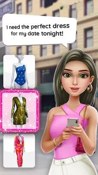 Скачать взлом Fashion Makeover Stylist Game  [МОД Unlocked] — последняя версия apk на Андроид screen 3