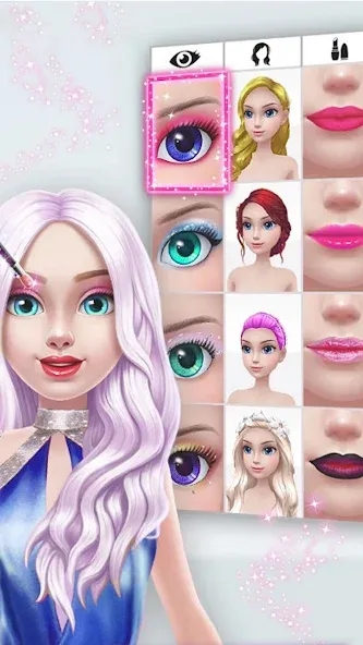 Скачать взлом Fashion Makeover Stylist Game  [МОД Unlocked] — последняя версия apk на Андроид screen 4