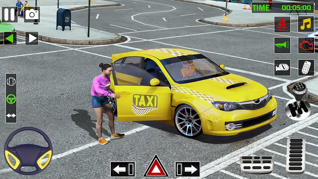 Взломанная City Taxi Games-Taxi Car Games (Сити Такси Игры)  [МОД Много денег] — стабильная версия apk на Андроид screen 2