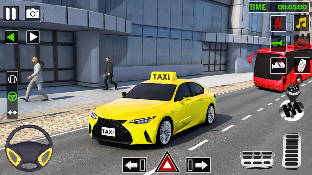 Взломанная City Taxi Games-Taxi Car Games (Сити Такси Игры)  [МОД Много денег] — стабильная версия apk на Андроид screen 3