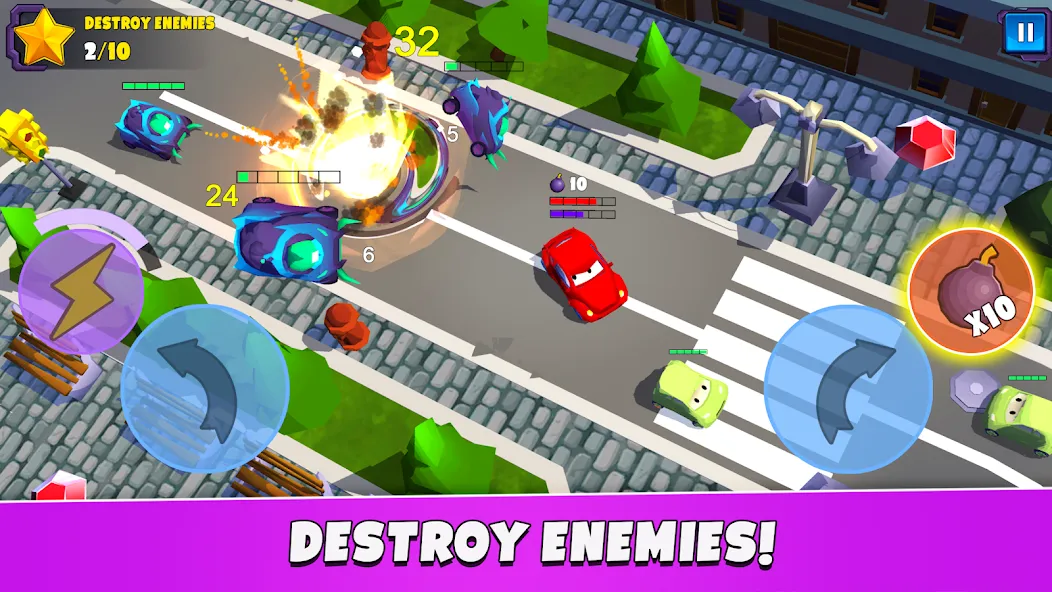 Взлом Car Eats Car 5 — Battle Arena (С тс Са 5)  [МОД Unlimited Money] — стабильная версия apk на Андроид screen 1