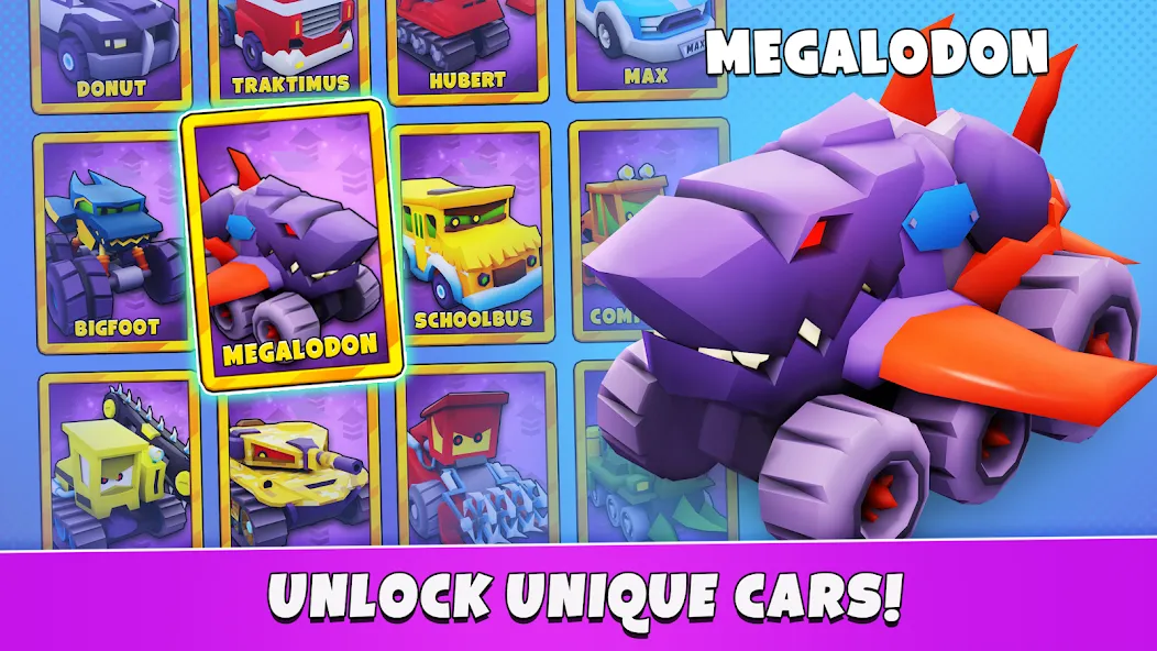 Взлом Car Eats Car 5 — Battle Arena (С тс Са 5)  [МОД Unlimited Money] — стабильная версия apk на Андроид screen 3