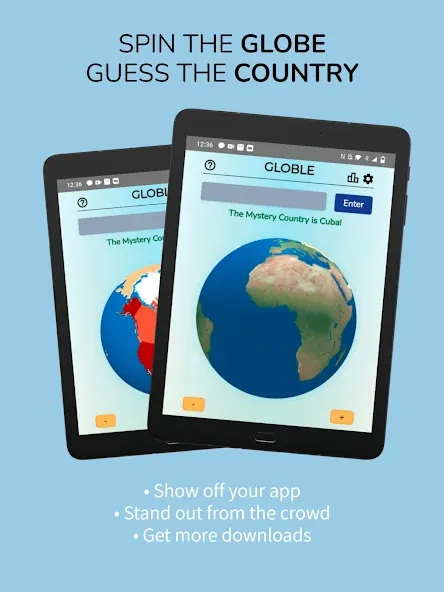 Взлом Globle — Country Guess Game (Глоубл)  [МОД Все открыто] — стабильная версия apk на Андроид screen 5