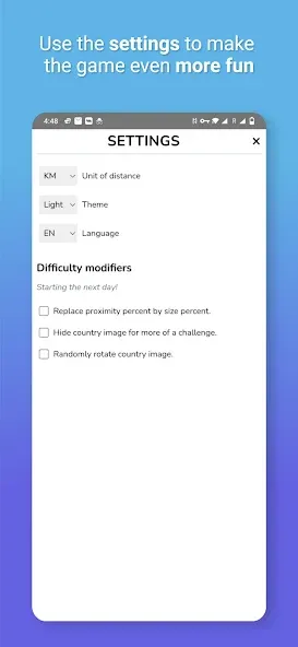 Скачать взломанную Worldle — Guess the Country (Ворлдле)  [МОД Menu] — стабильная версия apk на Андроид screen 5