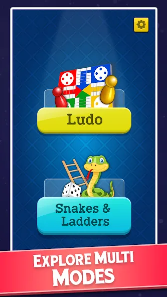 Скачать взломанную Snakes and Ladders — Ludo Game (Змеи и лестницы)  [МОД Бесконечные монеты] — стабильная версия apk на Андроид screen 1