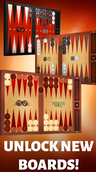 Скачать взлом Backgammon Offline  [МОД Бесконечные деньги] — стабильная версия apk на Андроид screen 1