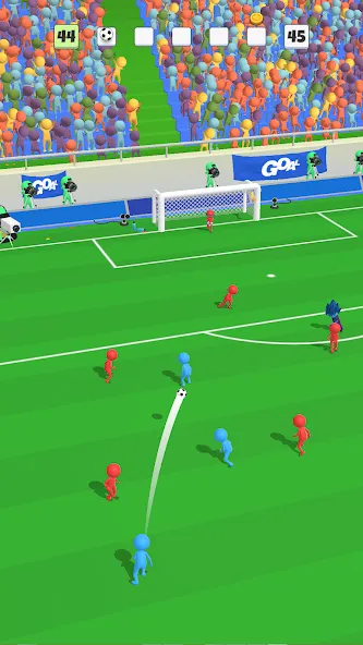 Взломанная Super Goal: Fun Soccer Game (Супер Гол)  [МОД Меню] — стабильная версия apk на Андроид screen 4