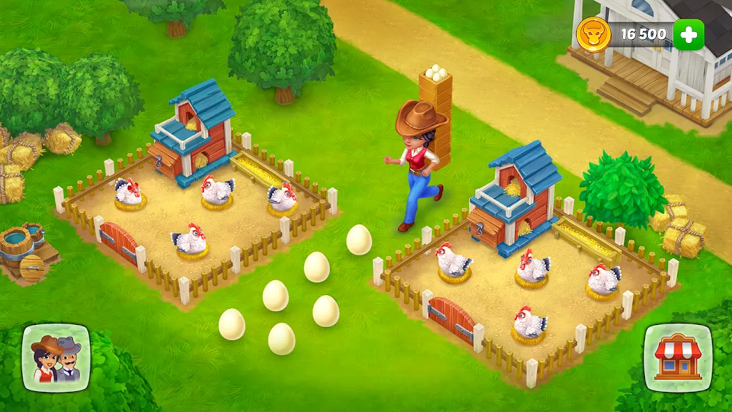 Взлом Wild West: Farm Town Build (Уайлд Вест)  [МОД Unlocked] — последняя версия apk на Андроид screen 4