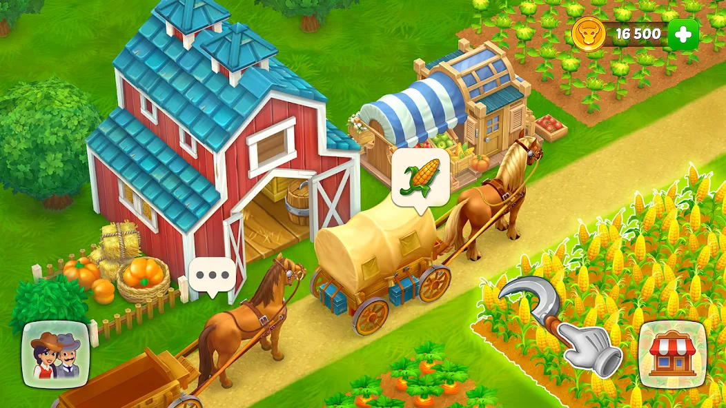 Взлом Wild West: Farm Town Build (Уайлд Вест)  [МОД Unlocked] — последняя версия apk на Андроид screen 5