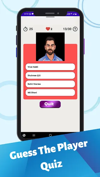 Скачать взлом Cricket Quiz Game (Крикет Викторина Т20)  [МОД Unlimited Money] — стабильная версия apk на Андроид screen 1