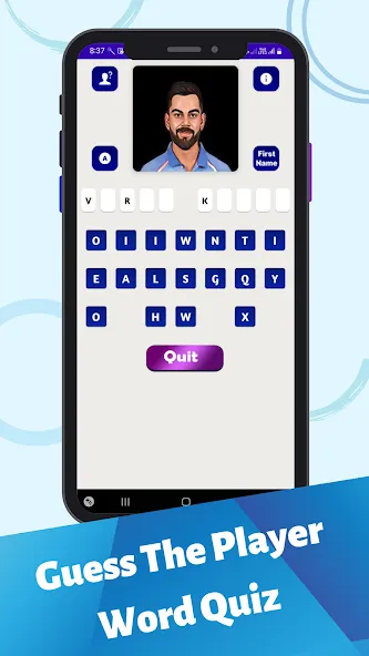 Скачать взлом Cricket Quiz Game (Крикет Викторина Т20)  [МОД Unlimited Money] — стабильная версия apk на Андроид screen 2