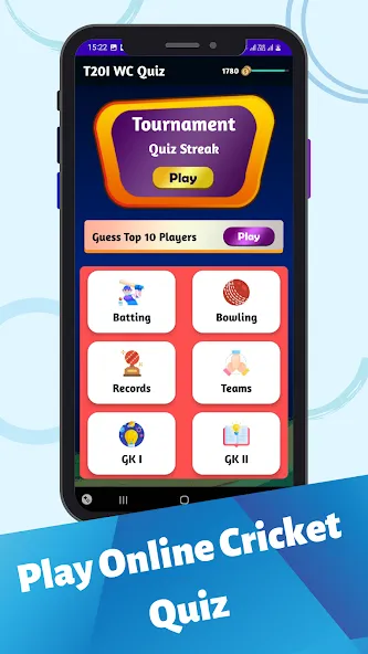 Скачать взлом Cricket Quiz Game (Крикет Викторина Т20)  [МОД Unlimited Money] — стабильная версия apk на Андроид screen 3